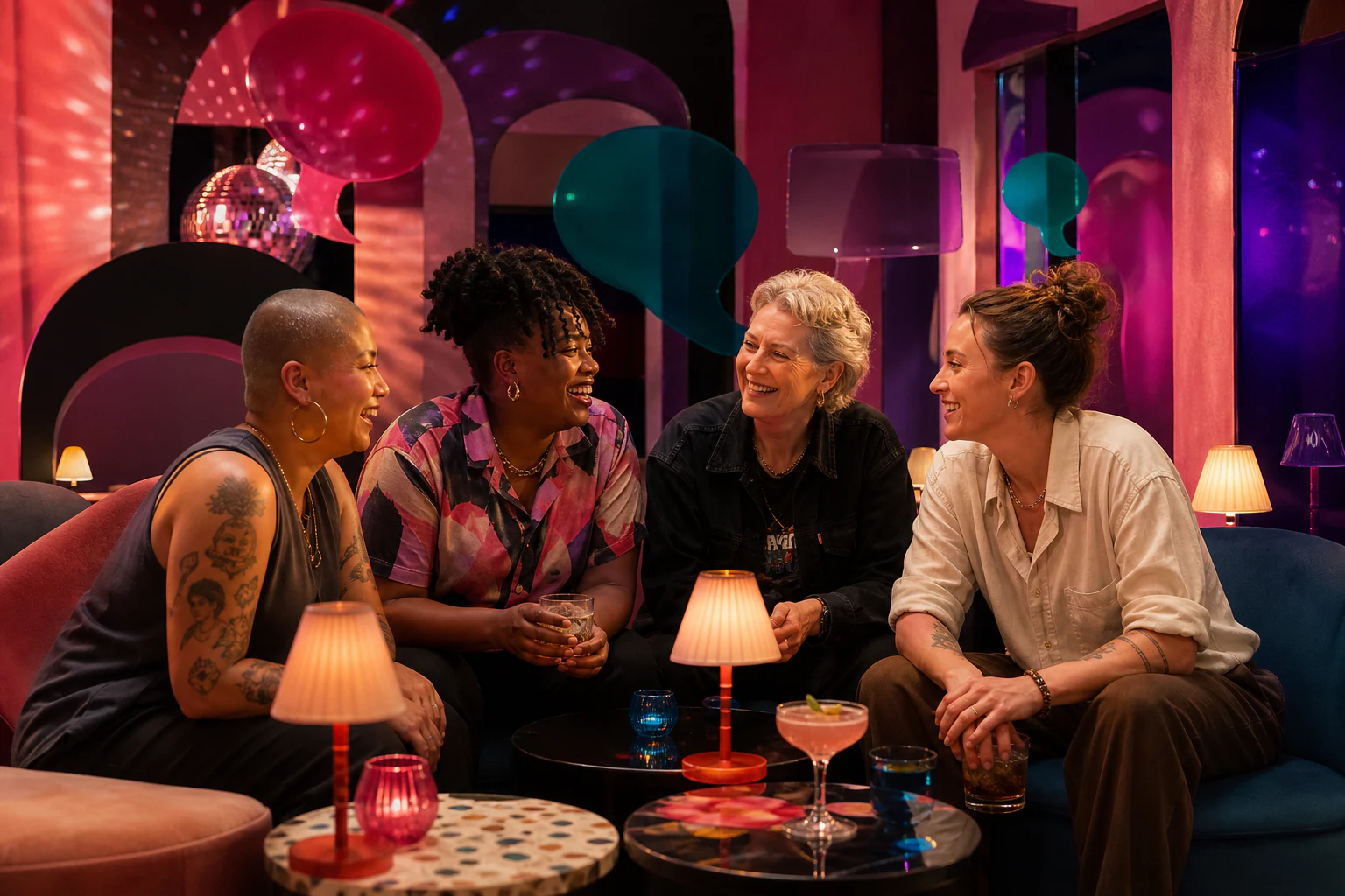 Newtown Lesbian & Bi-Women Singles Event event artwork